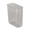 Transparent Plastic Wall Mounted Adhesive Storage Bin 2.5L Organizer 6