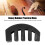 Violin Volume Mute Rubber Practice Tool for Beginners Black 4