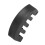 Violin Volume Mute Rubber Practice Tool for Beginners Black 8