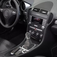 5-Speed Synthetic Leather Waterproof Gear Shift Boot Gaiter Kit