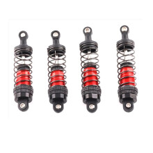 75mm 81mm Metal RC Car Shock Absorber Set, Durable Suspension Parts for MJX H16H 1/10 1/12 1/14