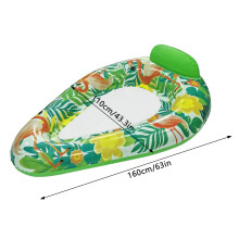 (【New Product】Floating row of water drop mesh leave) Inflatable Pool Chair for Adults - 50 Char