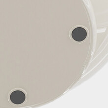 (White) Modern Fruit Bowl for Coffee Table - 50 Char