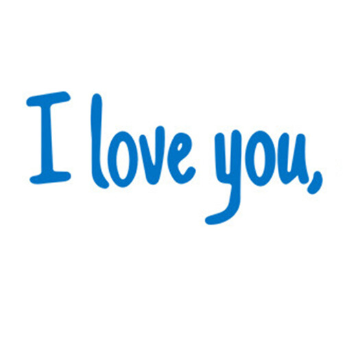 (Blue) 3PCS Mirror Decals - Drive Safe PVC Stickers 2