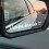 (White) 3PCS Mirror Decals - Drive Safe PVC Stickers 3