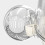 (White) Modern Fruit Bowl for Coffee Table - 50 Char 5