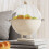 (White) Modern Fruit Bowl for Coffee Table - 50 Char 8