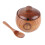Solid Wood Sugar and Spice Storage Jar 8