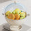 (White) Modern Fruit Bowl for Coffee Table - 50 Char 9