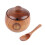 Solid Wood Sugar and Spice Storage Jar 19