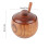 Solid Wood Sugar and Spice Storage Jar 20