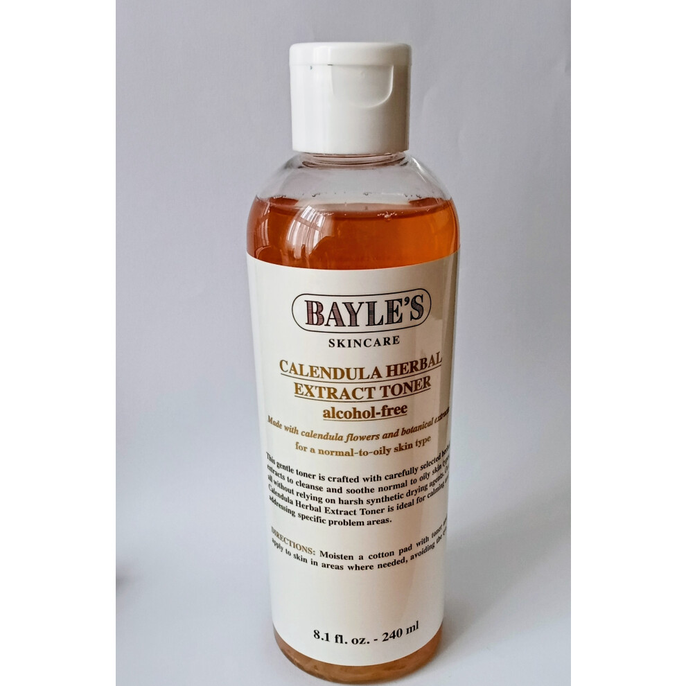 Bayles Skincare Calendula Herbal Extract Toner 240ml