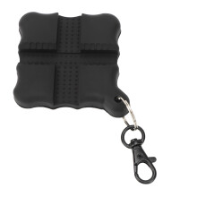 Silicone Pfeilziehgreifer Schwarz 7x7cm für Zielschießen