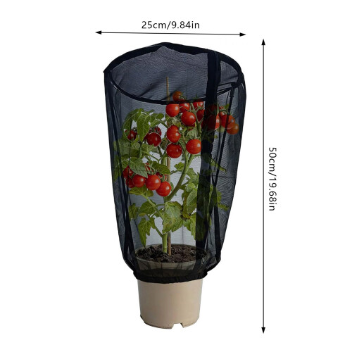 (2pc Large With Frame) Reusable Plant Cover - Insect & Bird Proof