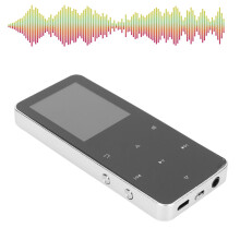 Silver 32GB Bluetooth 4.2 MP3 Player with 1.8in Color Screen & Speaker