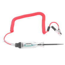 Tester di circuito LED per automotive, display digitale, rilevamento tensione, corrente, resistenza, filo rosso