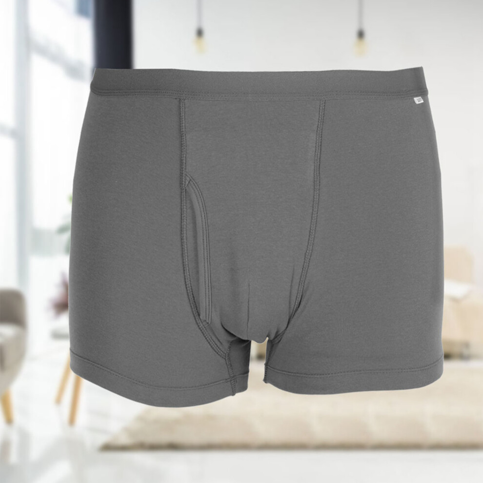 Breathable Reusable Men's Cotton Incontinence Underwear - M, L, XL, XXL