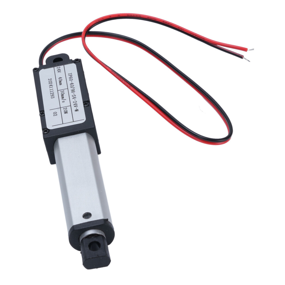 Mini Electric Linear Actuator 40Mm Stroke 20N Thrust Dc24v 9321389455450