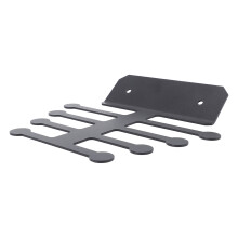 Multi-Purpose Iron Fitness Bands Rack Holder, 19x15.5cm