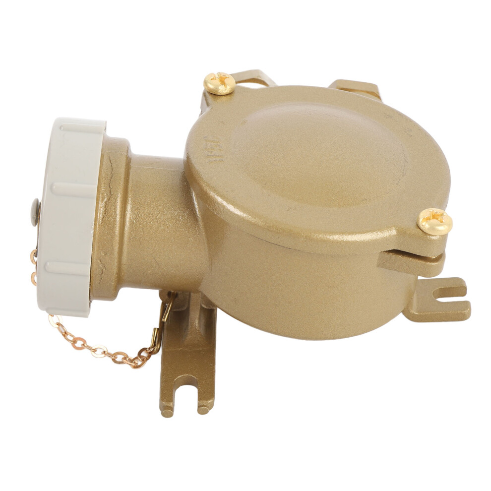 Marine Brass Ip56 Junction Box Socket 10A, 18Mm, Czh202-3 4291389457028