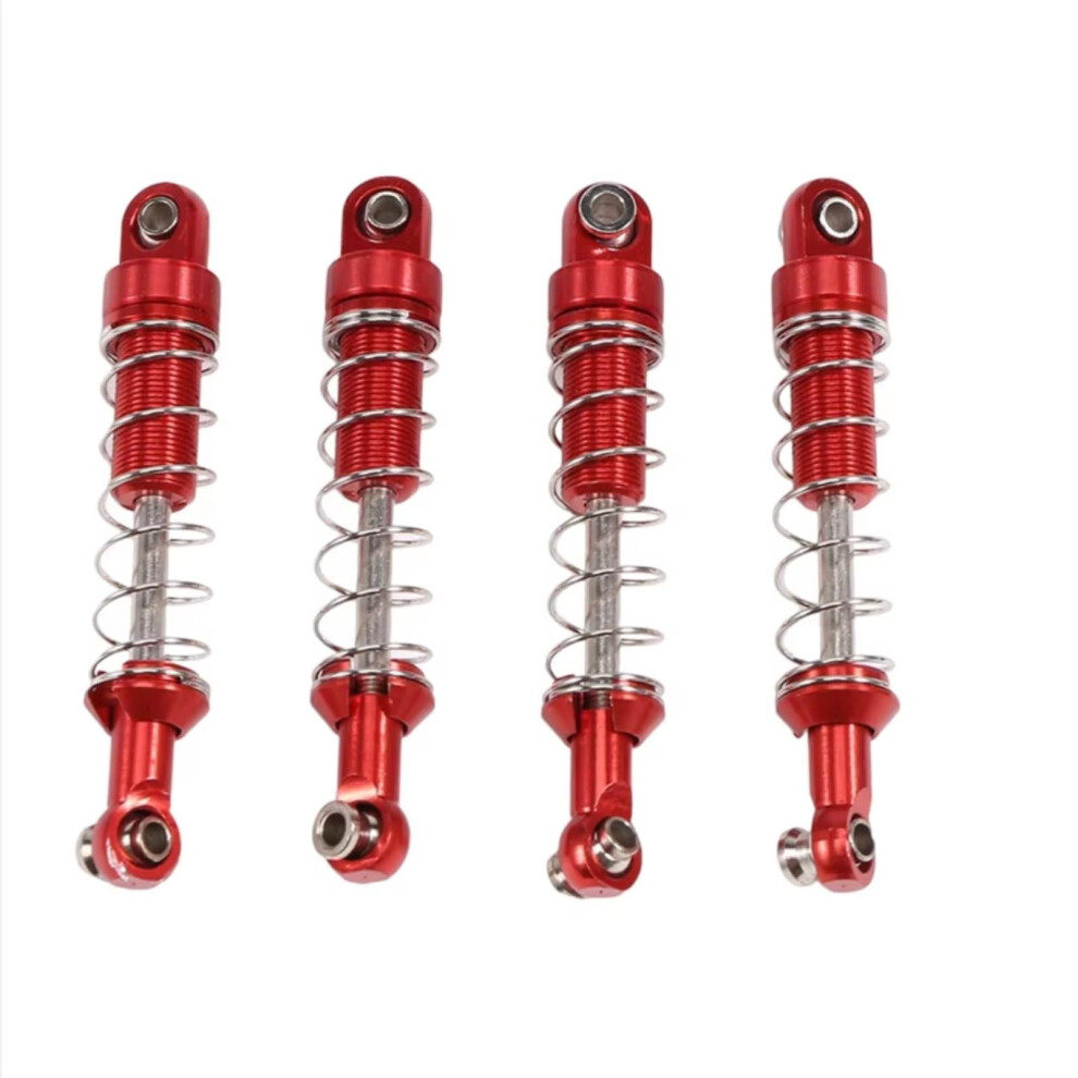 4Pcs Metal Rc Car Shock Absorber For Mn D90 Mn99s Wpl C14 C24 C34, Durable Damper Upgrade With Enhanced Suspension Stability 9771547428954