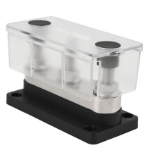 12-48V 600A Power Distribution Block 3xM10 Bus Bar for Car Truck RV Marine