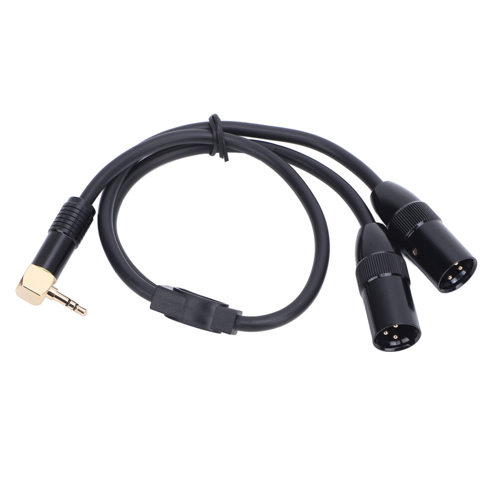 3.5Mm To Dual Xlr Male Y Splitter Cable 0.5M For Microphone & Speakers Stage Dj 8121389460550