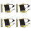 4X 36V Scooter EléTrica Display Tela LCD 8 Polegadas Scooter EléTrica AcessóRios de Substituição Adequado para  S1 S2 S3 1