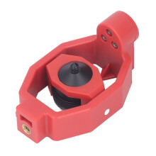Mini-Prisma für Totalstation, -30mm Offset, Rot/Gelb, 25,4mm