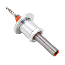 Premium Countersink Drill Bit Kit Adjustable Limit for Wood & Metal Alloy Steel