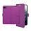 (Purple) For Apple iPhone 17e Wallet Flip Pouch Case 2