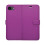 (Purple) For Apple iPhone 17e Wallet Flip Pouch Case 5