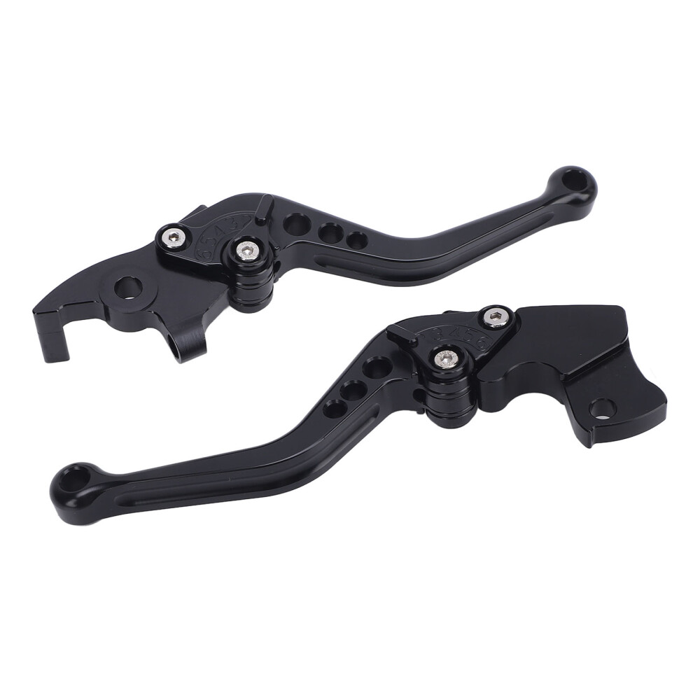 Adjustable Cnc Aluminum Motorcycle Brake Clutch Levers For Scrambler 400X (2023-2025) Black 4621389463239