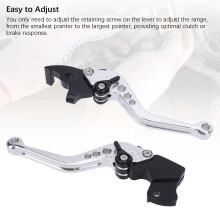 Kurze Bremskupplungshebel Aluminium für Triumph