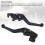 Black Short Levers for Triumph 400X T4 3