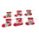 Christmas Sock Ornament Set – Cloth, 6Pieces 6