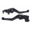 Black Short Levers for Triumph 400X T4 18