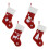 Linen Christmas Stocking with Lights, 47x29cm 4