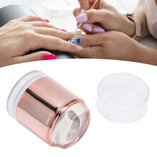 Rosy Jelly Nagelkunst-Stamper-Set, mit zwei Köpfen