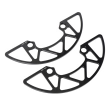 Aluminum Alloy Cycle Chainring Guard 104BCD for 38-40T Mountain Bike Black