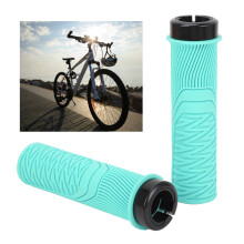 Single Lock-On Mountainbike Lenkergriffe blau