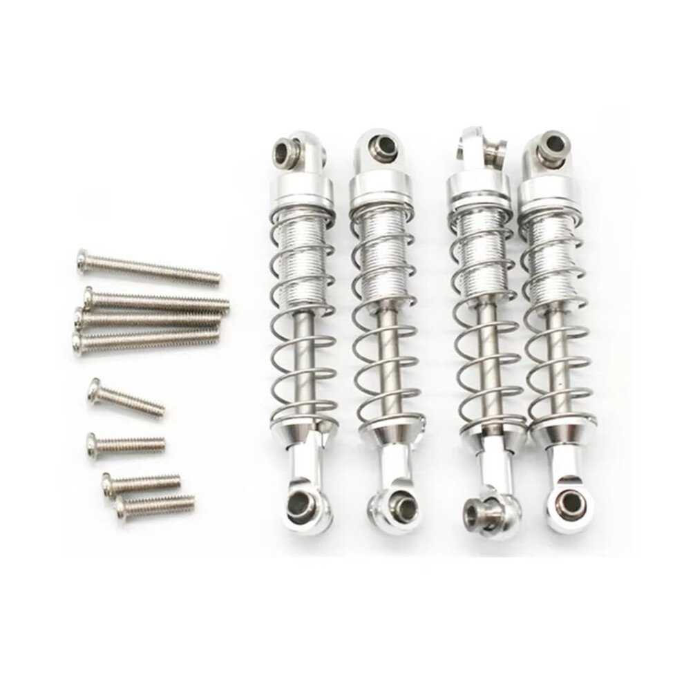 Durable Metal Rc Shock Absorbers Set For 1/12 Wpl C14 C24 Mn90 Mn99s With Realistic Damping Performance 9092120050448