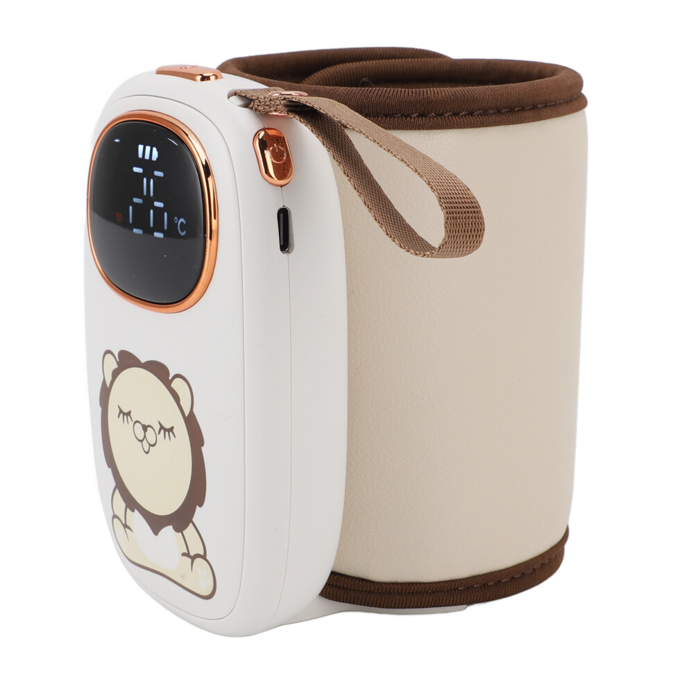 Portable Baby Bottle Warmer Sleeve, 8000mAh USB Charging, 7x12cm