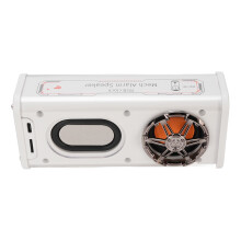 Großes Display Uhr Lautsprecher 1200mAh 40mm Weiß