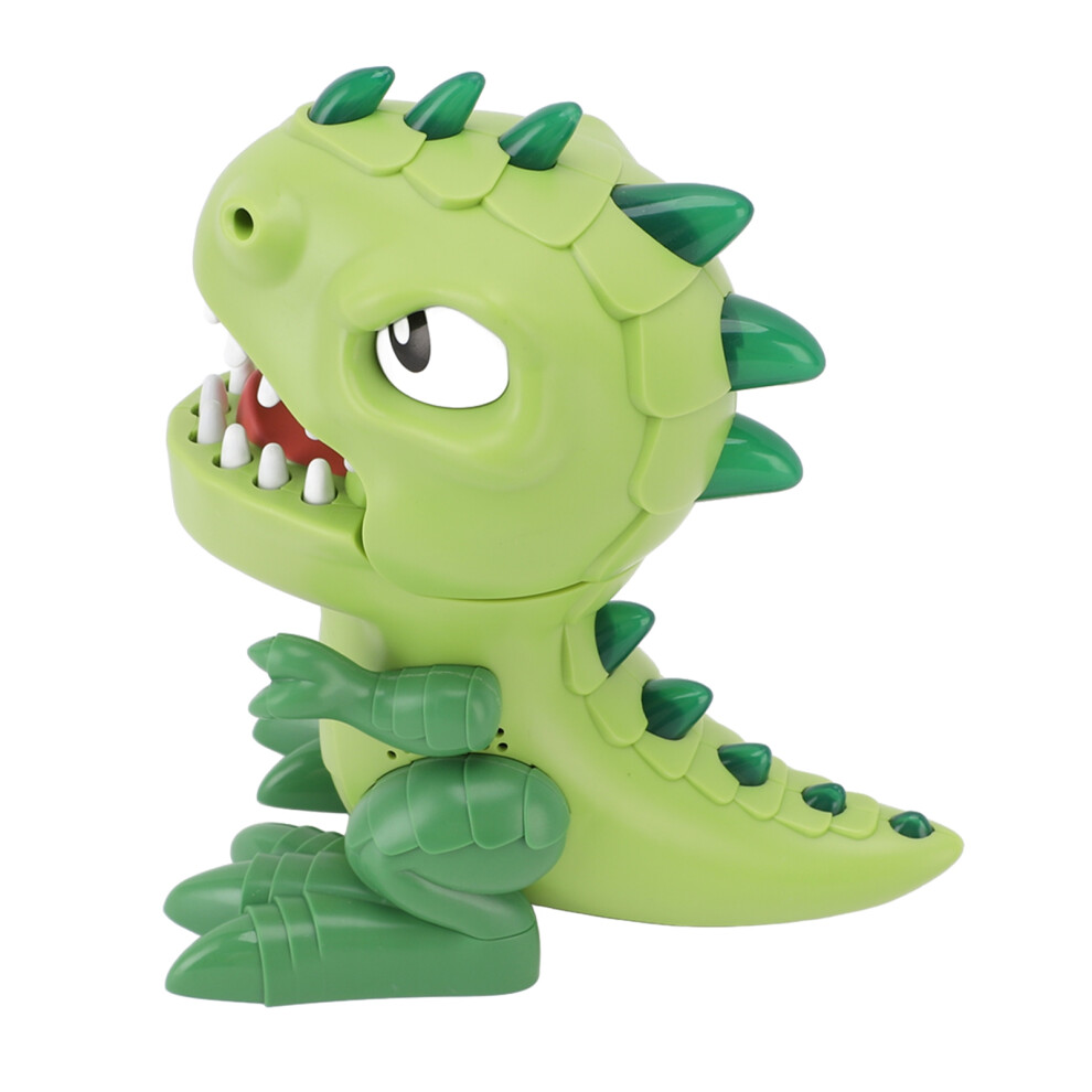 Fun Dinosaur Teeth Game with Sound Effect - Green, 17x10.5cm