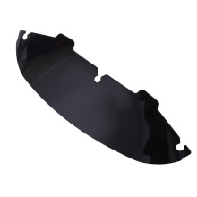 Motorcycle Windshield Extension 5in Black Noise-Reducing Spoiler for Cruise & Touring