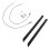 M.2 WiFi 6 Card 1800Mbps BT 5.2 for Linux/Windows, External Antenna 1