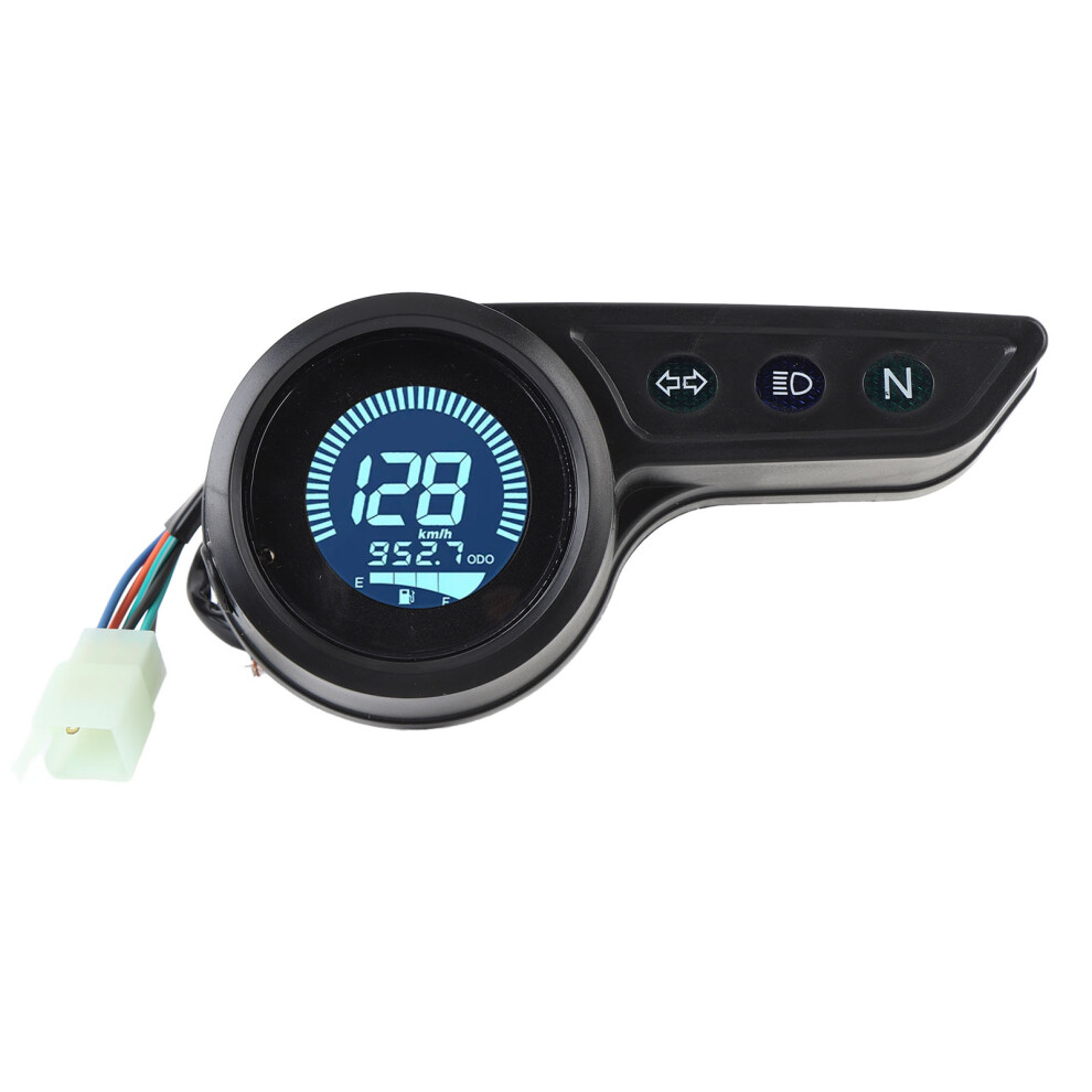 Universal Digital Lcd Motorcycle Speedometer Tachometer Odometer 12V 8701389466693