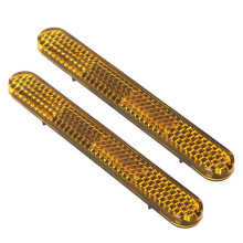 2 Stück Gelbe Rückstrahler für Elite Scooter, Passend für Elite Elektroroller, Zubehör