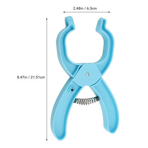 Multifunctional Plastic Safety Eye Tool for Animals, Blue, 77g 1